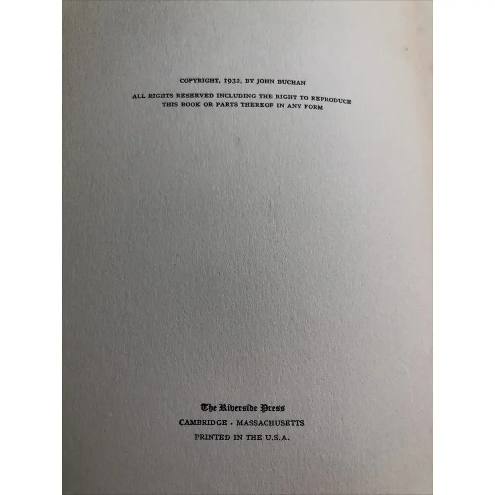 1932 The Magic Walking Stick by John Buchan Published by Houghton Mifflin
